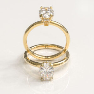 Oval Cut Solitaire Engagement Ring