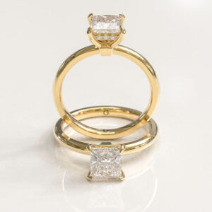 Princess Cut Solitaire Engagement Ring