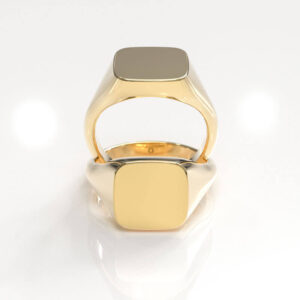 Yellow Gold Traditional Signet Ring